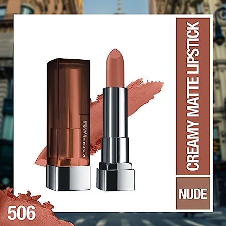 Maybelline Creamy Matte Lipstick / 506 Toasted Brown